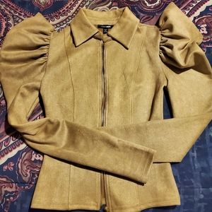 Tan suede jacket
